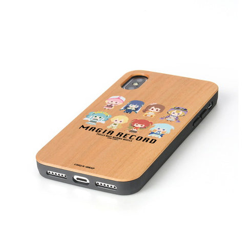 『マギアレコード 魔法少女まどか☆マギカ外伝』NordiQ ウッドiPhoneケース ver.A